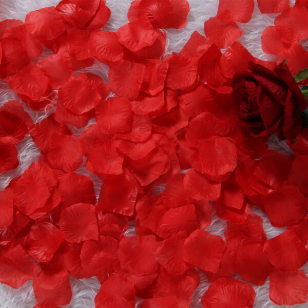 1000 Stück rote Rosenblätter 3